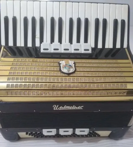 Sanfona Wiestmeister 80 Baixos Excelente Estado Afinada
