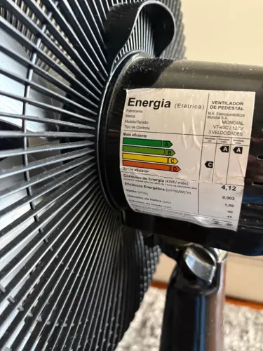 Ventilador Mondial TURBO.