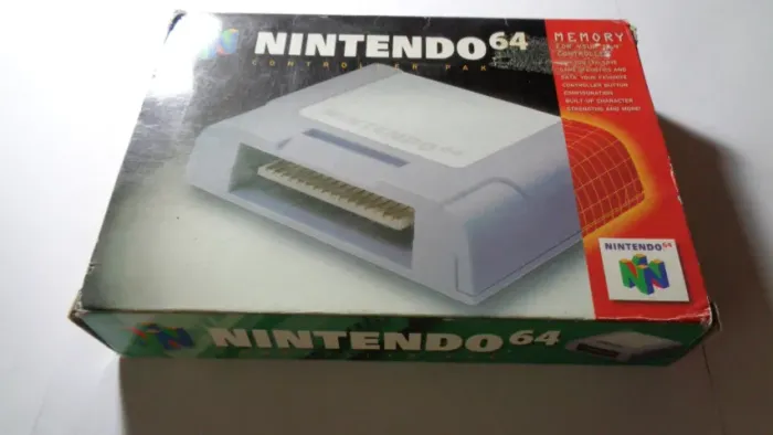 Caixa Controller Pak Nintendo 64 Original