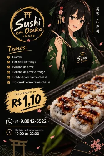 SUSHI SÓ 1,10!