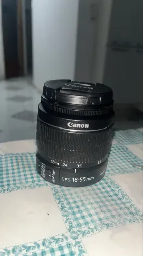 Lente Canon 18mm-55mm com Estabilizador (IS)