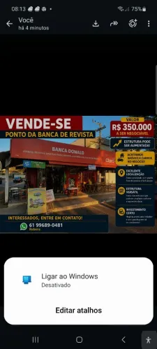 Vendo Banca de Revistas em Sobradinho