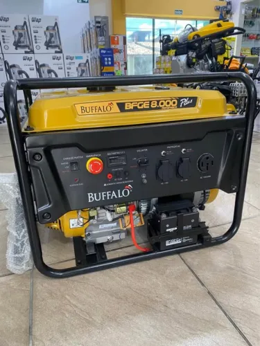 GERADOR 8,0KVA BUFFALO. (MOTOR 15cv 4 tempos) a gasolina.