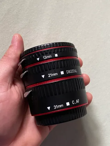 Tubo extensão macro slr