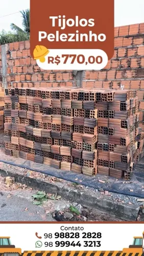 Tijolos de segunda Pelezinho