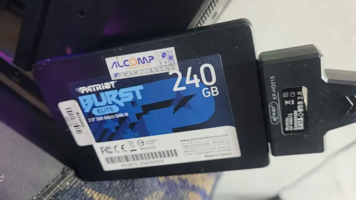 SSD Patriot Burst 240GB SATA III - Saúde 94%