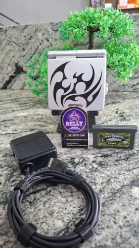 GAME BOY ADVANCED SP TRIBAL EDITION + JOGO