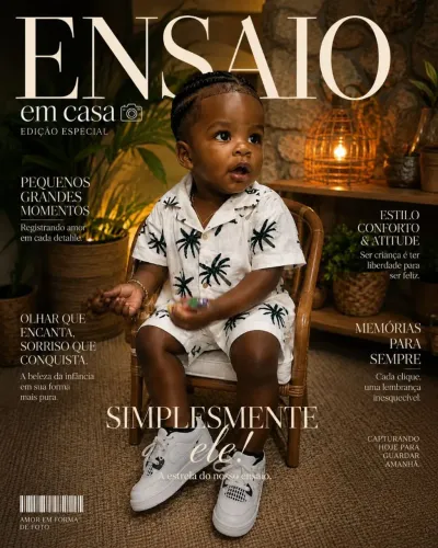 Ensaio de fotos sem precisar sair de casa com qualidade capa de festa capa pra barbeiro