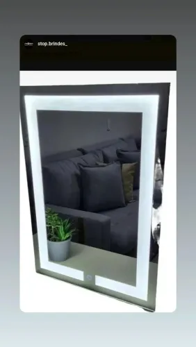 ESPELHOS DE LED JATEADO 