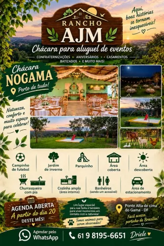 Ranch para eventos AJM - GAMA DF