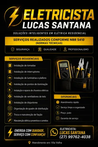 Eletricista residencial 