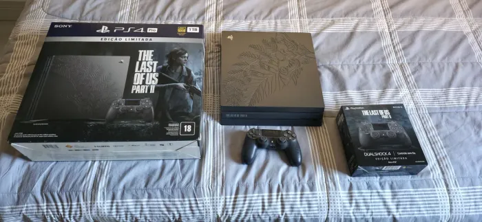 PS4 edição limitada The Last Of US Parte II