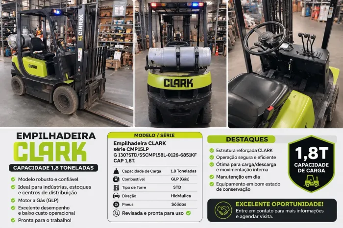 Vendo empilhadeira Clark