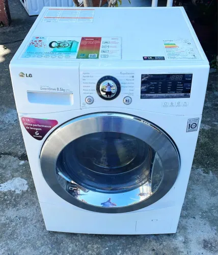 Máquina de lavar e secar LG 8,5 kg com garantia