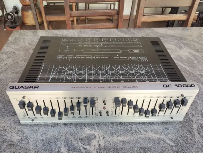 Amplificador Quasar QE-10000 Raridade 