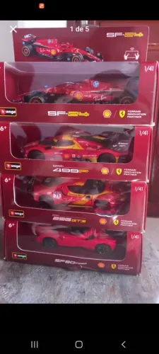 Carrinho da Ferrari