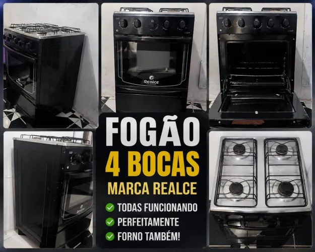 Fogão 4 bocas