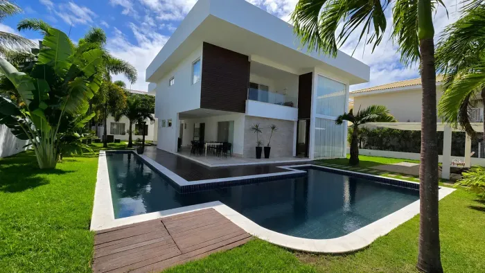 Fantástica casa 4 suítes, Mobiliada, Alto Padrão, Com suíte Presidencial, Busca Vida, Busc