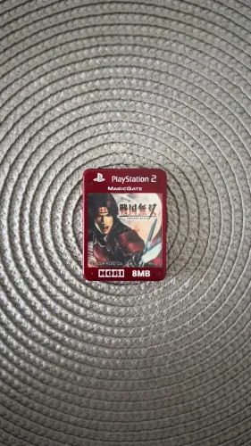 Memory Card PS2 Original Japonês Sony (Sengoku Musou Edition - Raridade)