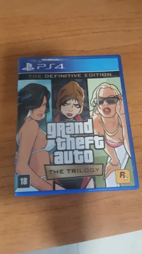 GTA THE TRIOLOGY PS4/PS5 (SAN ANDREAS, VICE CITY E GTA III)