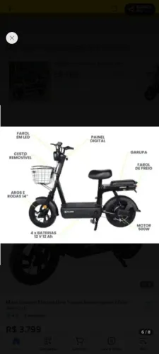 SCOOTER ELETRICA URBAN