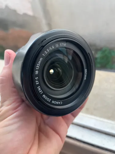 Lente Canon 18 135 stm perfeita