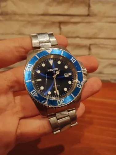 Relógio Magnum masculino azul
