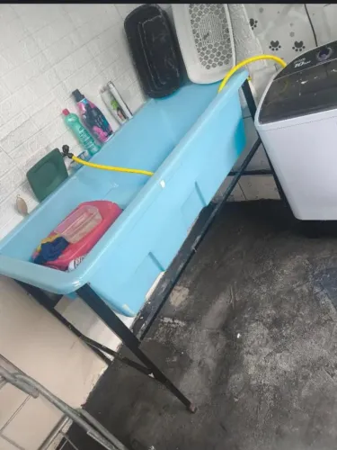 Banheira para banho e tosa 