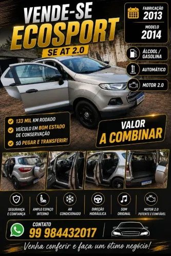Ford Ecosport SE 2.0 16V Flex 5P Aut. 2014