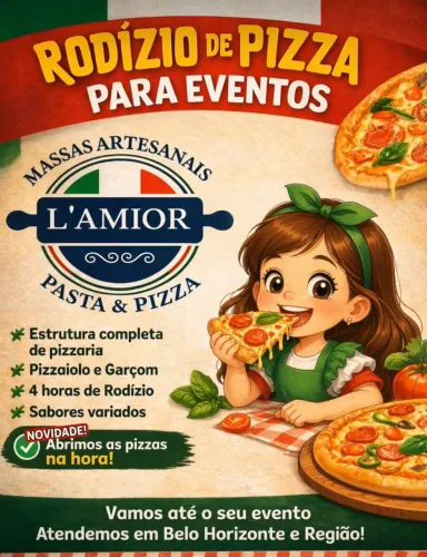 Rodízio de pizzas