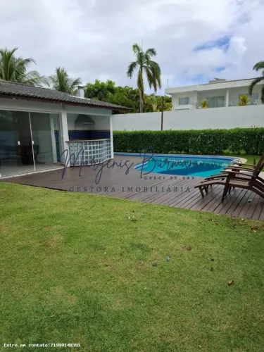 Casa em Condomínio para Locação em Camaçari, Busca Vida (Abrantes), 5 dormitórios, 3 suíte