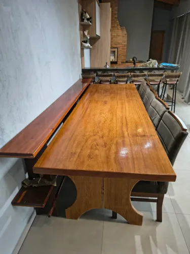 Mesa rústica