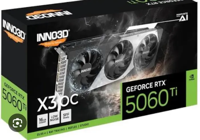 GEFORCE RTX 5060ti 16gb 10x NO CARTÃO 