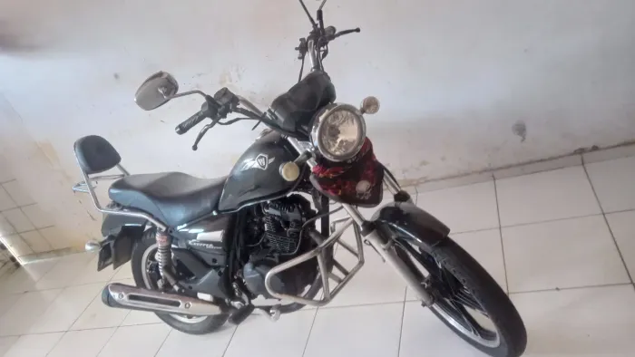 Troco por outra moto, chopper road ainda falta parcelas 