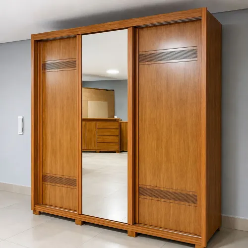 Roupeiro 103 Palissy 100% MDF 2.45m