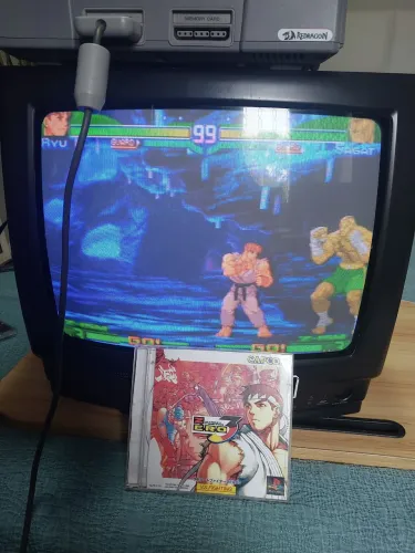 Street fighter zero 3 Alpha 3 japonês original Playstation 1 Pspne faço envio pelo olx