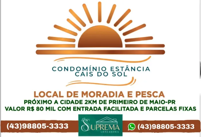 Lote em primeiro de maio