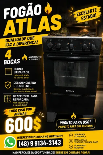 Fogão 4 bocas