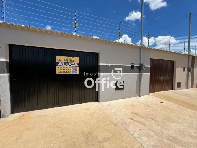 Casa com 2 dormitórios para alugar, 115 m² por R$ 1.650,00/mês - Residencial Morumbi - Aná