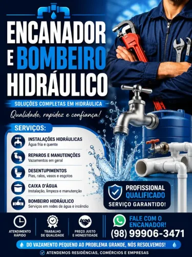 Encanador profissional