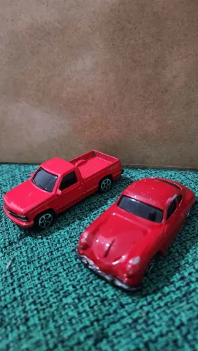 Kit Porsche 356A e Picape 1993 Chevrolet 454 SS Maisto