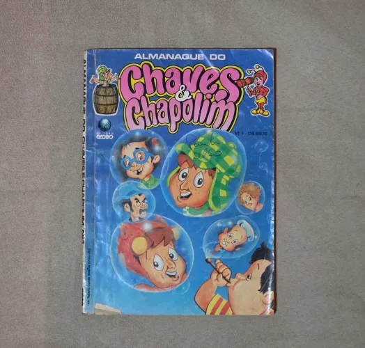 [SÓ VENDA] RARIDADE! Gibi Almanaque do Chaves e Chapolin Número 1 - Editora Globo