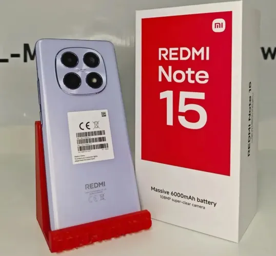 Xiaomi Note 15 256GB 8GB Rom Novo Lançamento Lacrado Loja Fisica 