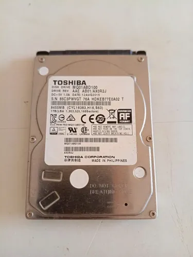 HD notebook 1tb