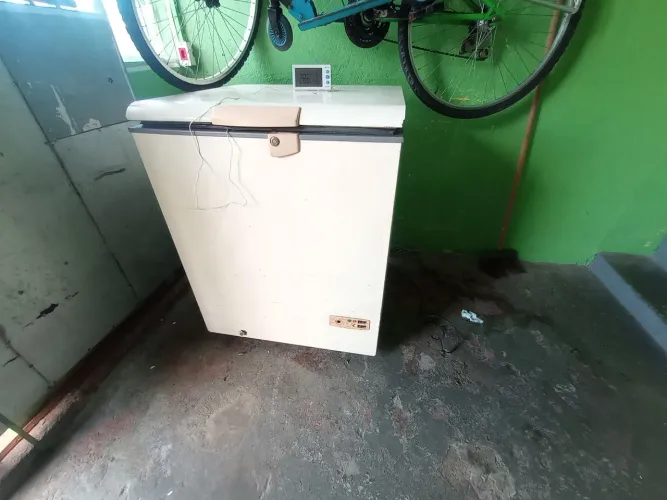 Freezer horizontal de 1 porta