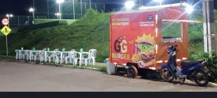 Trailer em pleno funcionamento