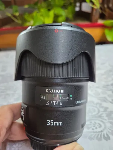 Lente Canon EF 35mm 1.4 L II USM <br>Valor = 8500