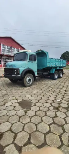 Mercedes 1520 ano 88 caçamba truk trabalhando