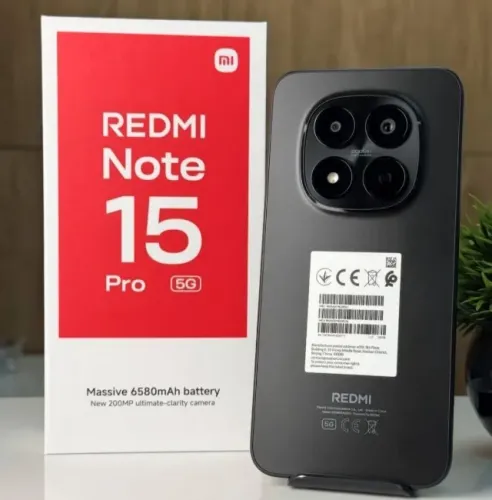 Xiaomi Redmi Note 15 Pro 5G 256GB 8GB Alto Nível com 5G