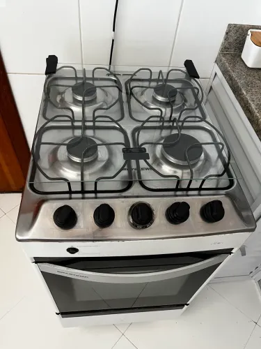Fogão Brastemp 4 bocas funcionando perfeitamente